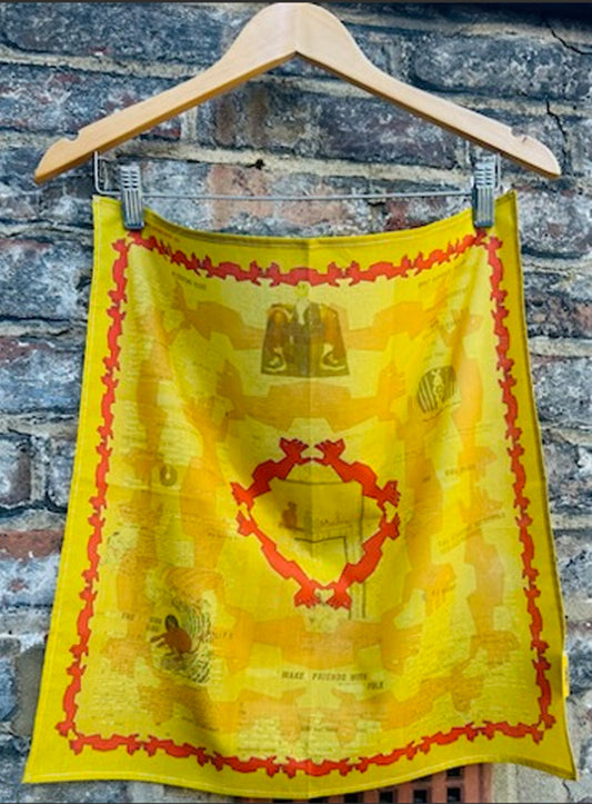 Galliano Cus Cus Bandana Mustard - CURRENTLY ON SALE AT LIVE SHOWS ONLY